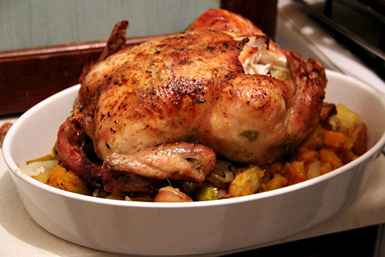 Bütün Tavuk Kızartma Tarifi ve Malzemeleri